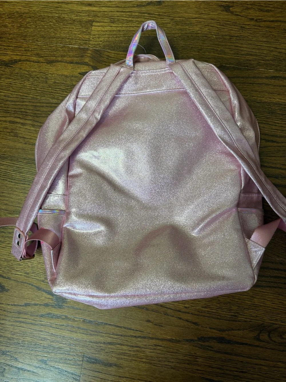 Pink Glitter Disney princess Backpack -